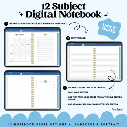 Lemonade Stand Digital Notebook