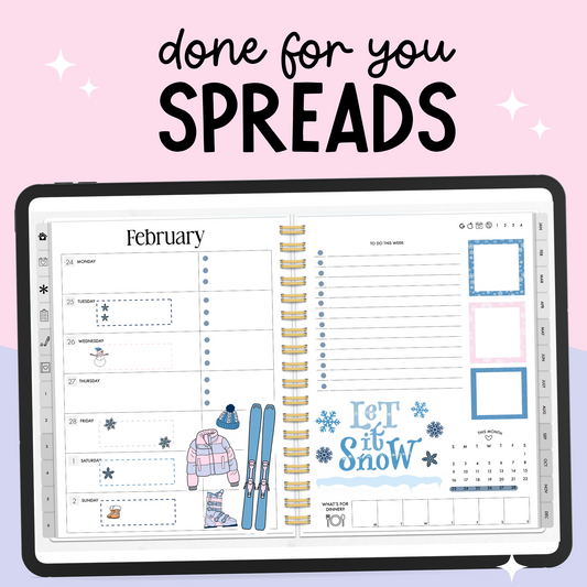 Let It Snow Weekly DFY Spread