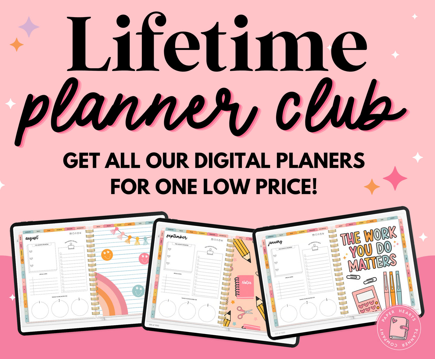 Lifetime Planner Club