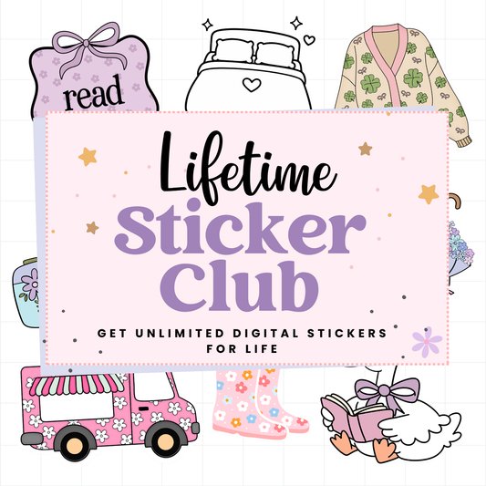 Lifetime Sticker Club
