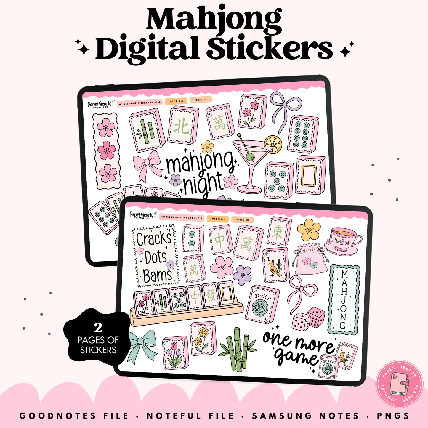 Mahjong Stickers