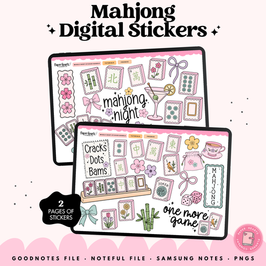 Mahjong Stickers