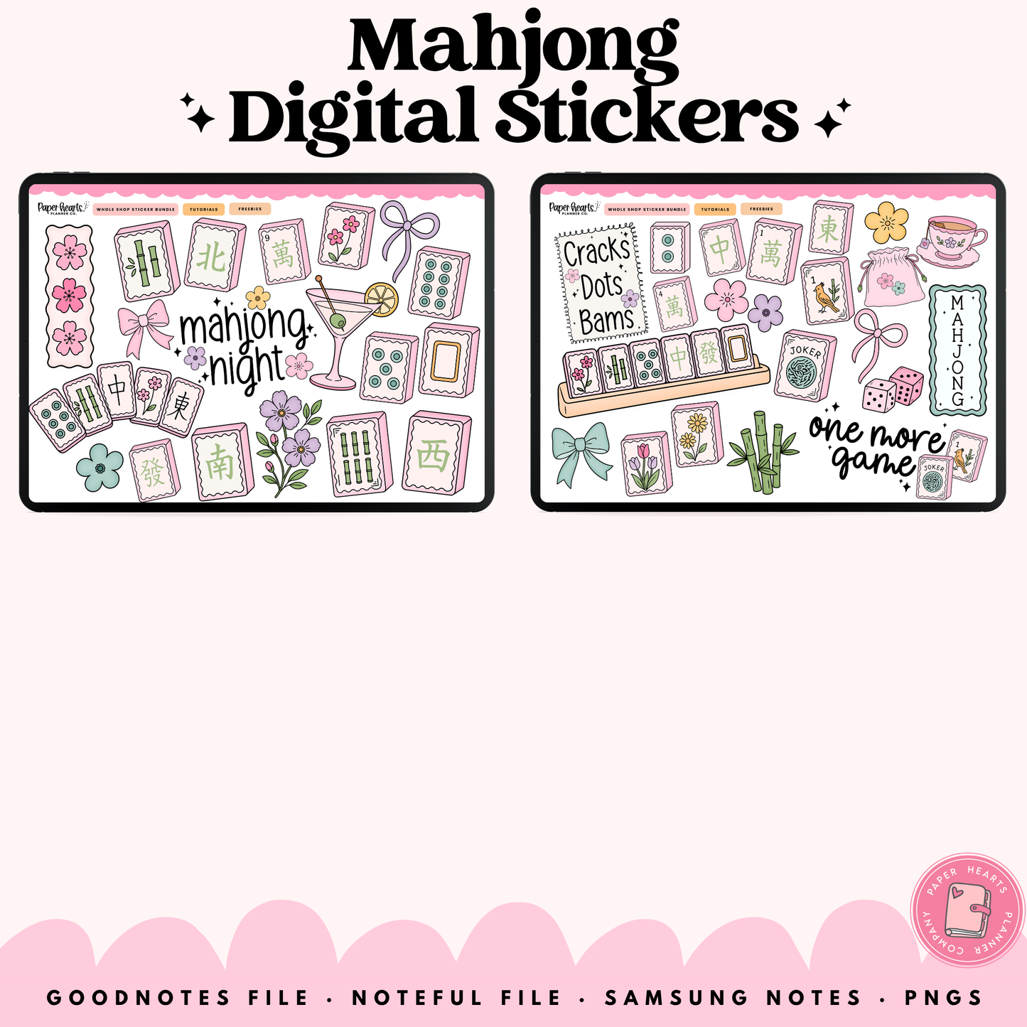 Mahjong Stickers