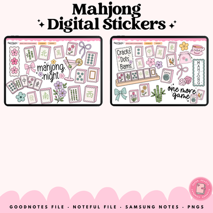 Mahjong Stickers