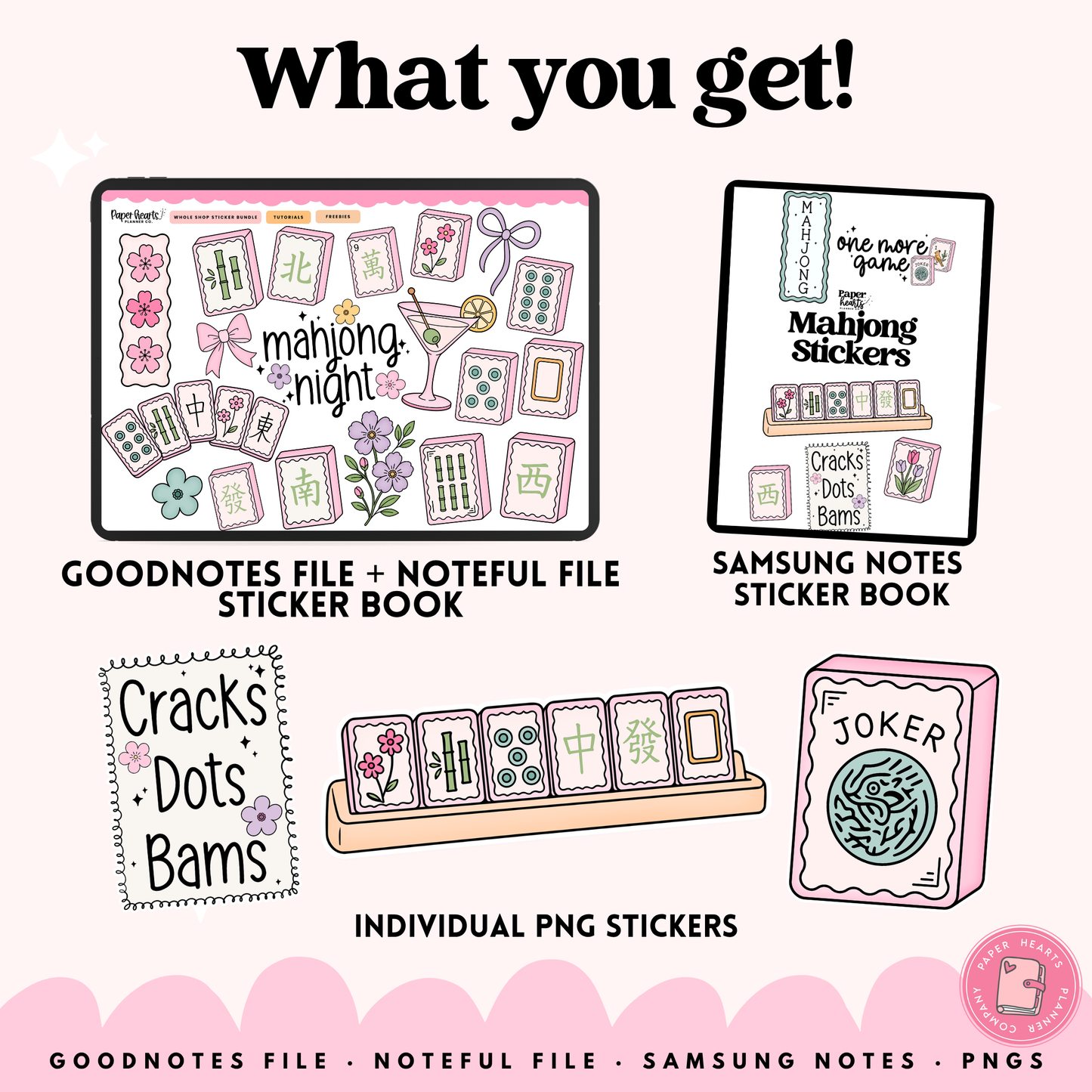 Mahjong Stickers