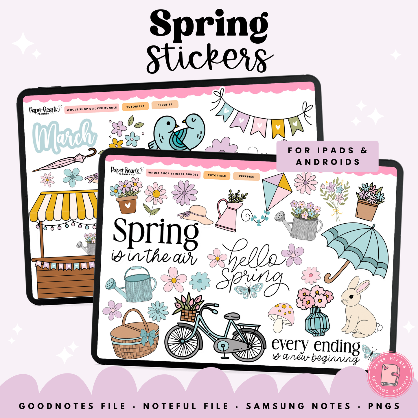March Stickers