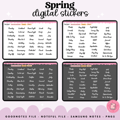 March Stickers