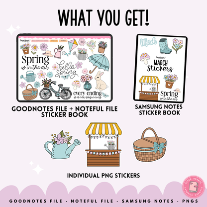 March Stickers