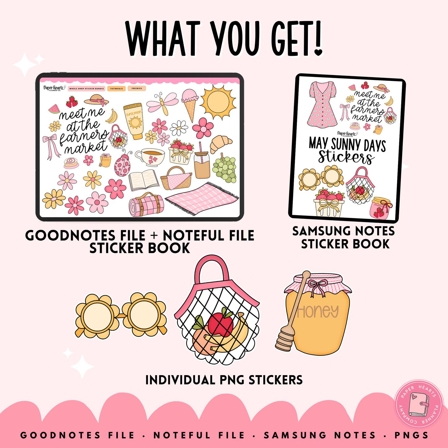 May Sunny Days Stickers