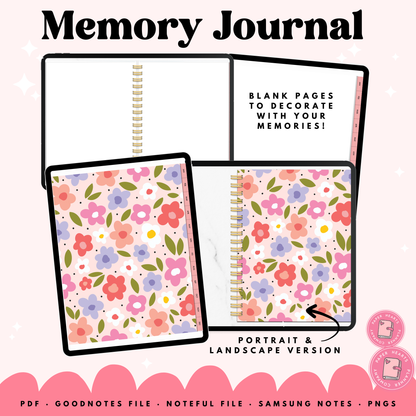 Memory Journal & Stickers