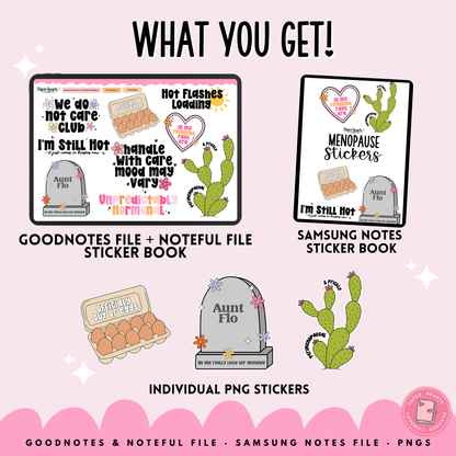 Menopause Stickers