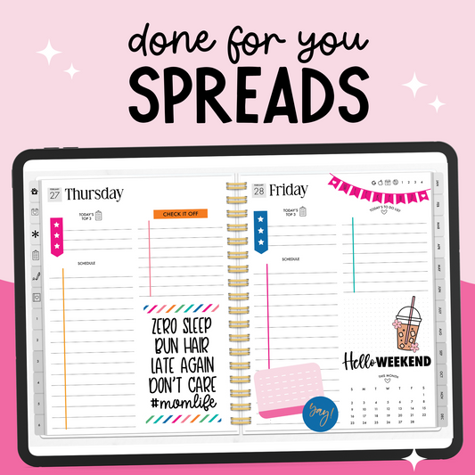 Mom Life Daily DFY Spread