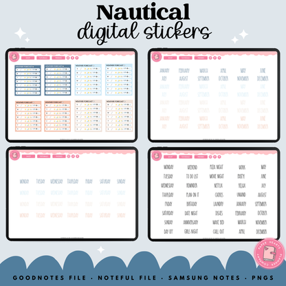 Nautical Stickers