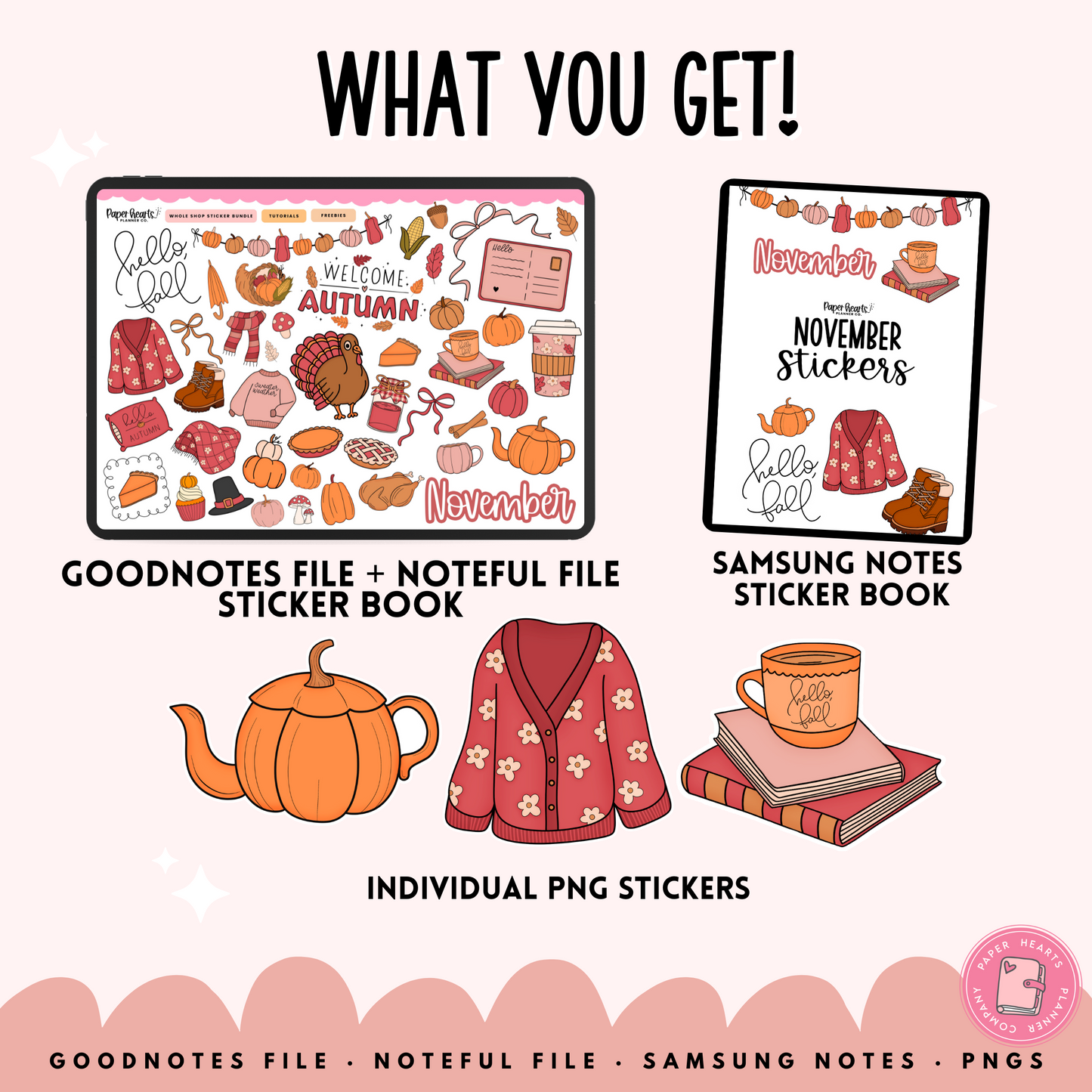 November Stickers 2025