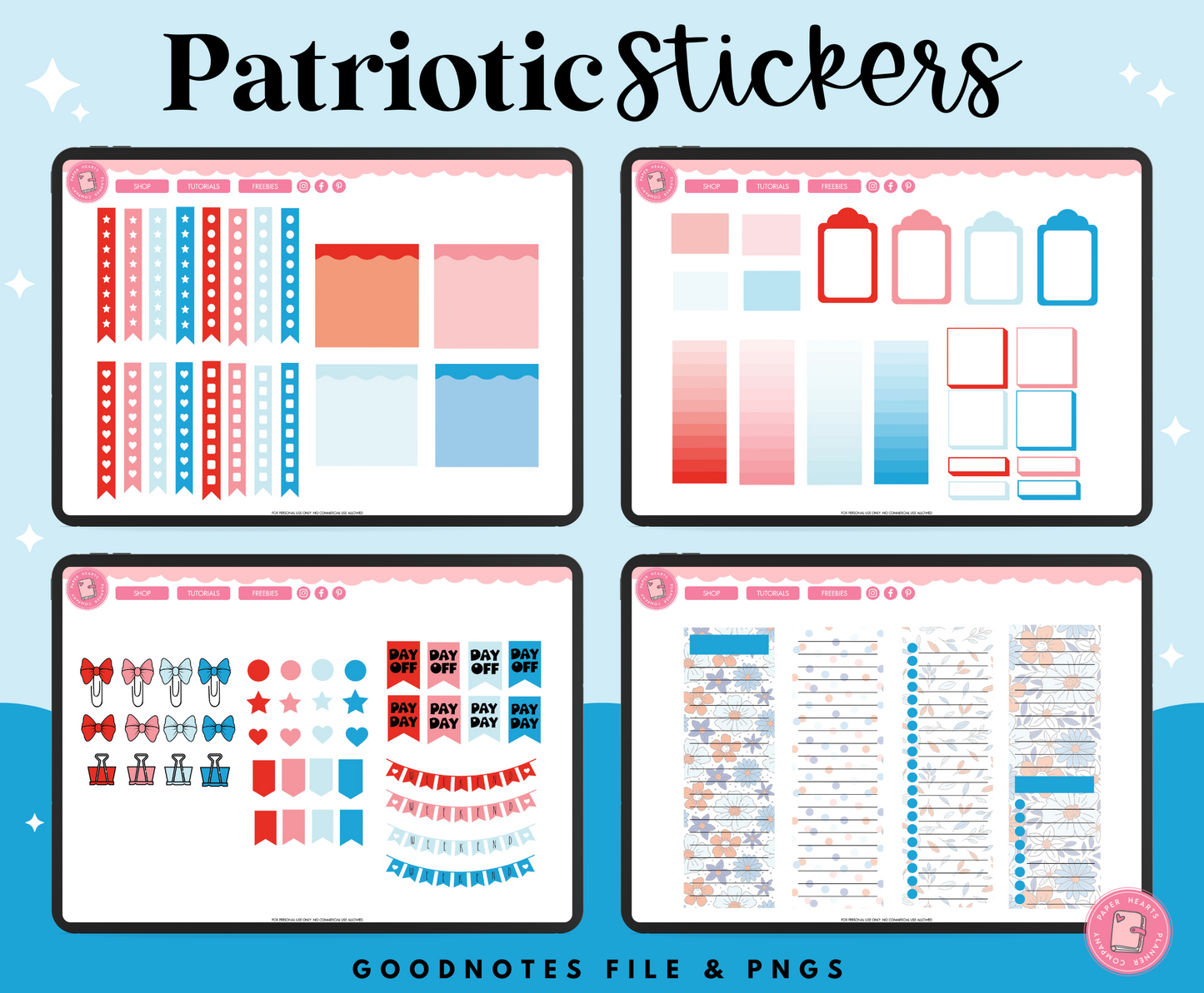 Patriotic Stickers