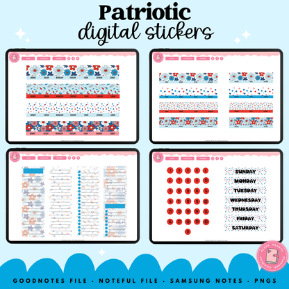Patriotic Stickers