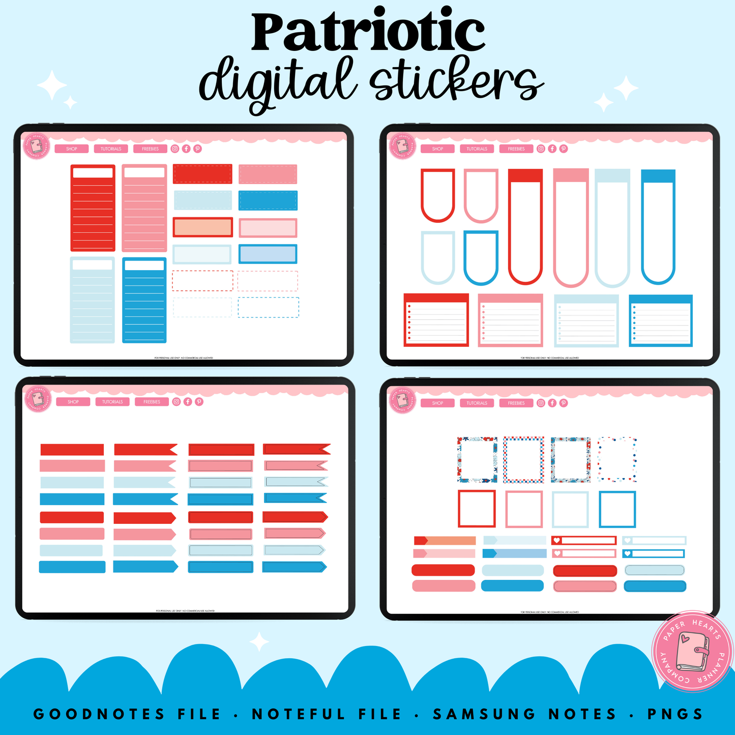 Patriotic Stickers