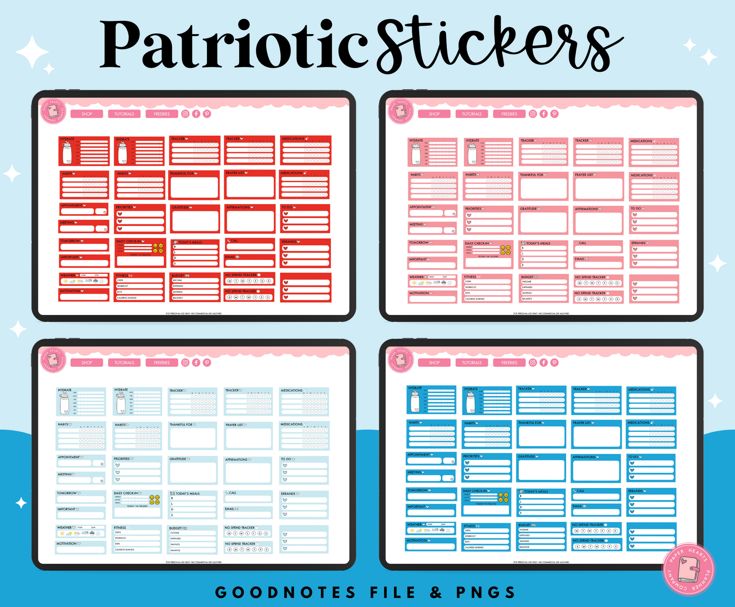 Patriotic Stickers