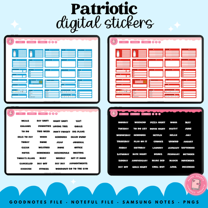 Patriotic Stickers