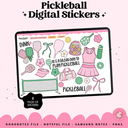 Pickleball Stickers