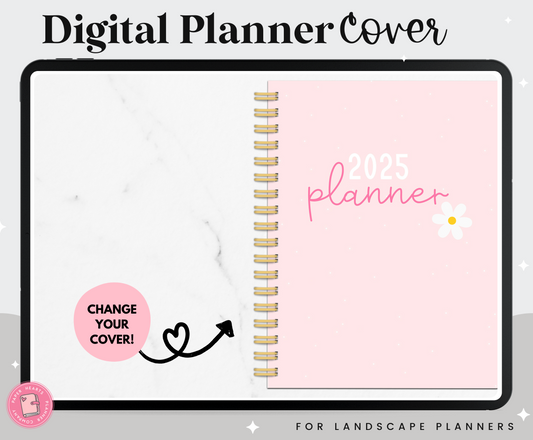 Pink Ombre 2025 Planner Cover