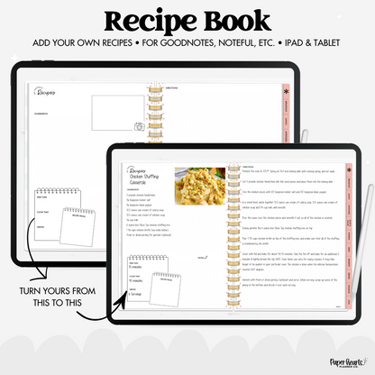 Pink Recipe Book