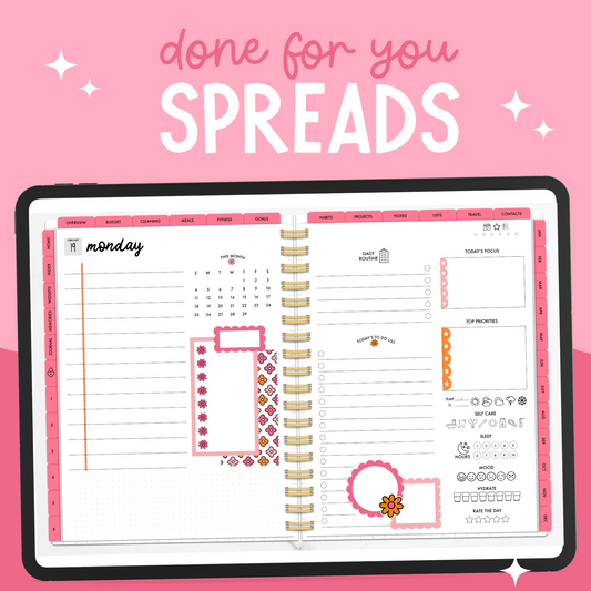 Pink Scallops Daily DFY Spread