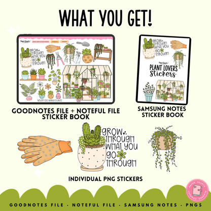 Plant Lovers Stickers