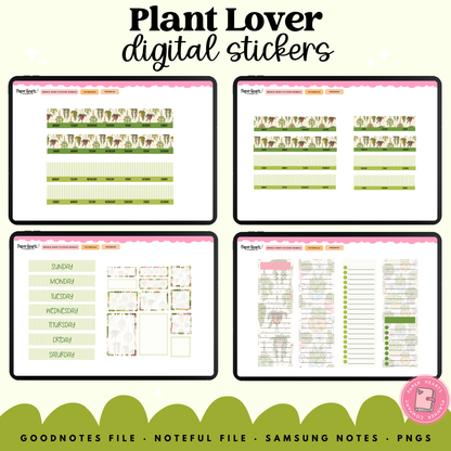 Plant Lovers Stickers