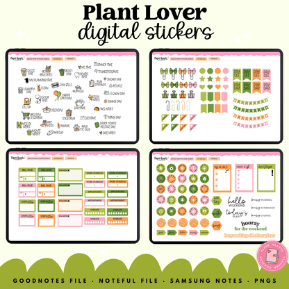 Plant Lovers Stickers