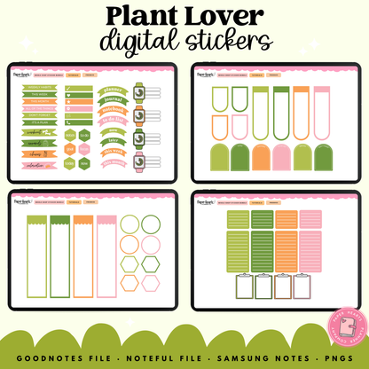 Plant Lovers Stickers