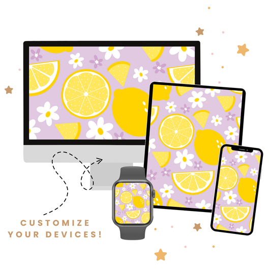 Purple Lemons Wallpapers