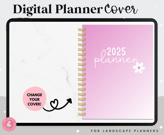 Purple Ombre 2025 Planner Cover