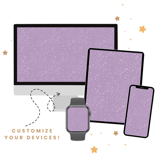 Purple Snow Wallpapers