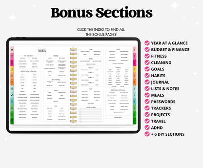 25-26 Midyear Rainbow Everything Planner