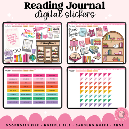 Reading Journal Stickers