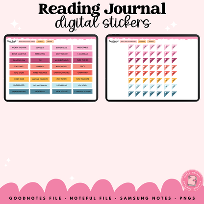 Reading Journal Stickers