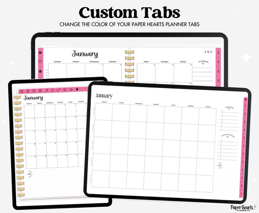 Retro Pink Tabs F177A7