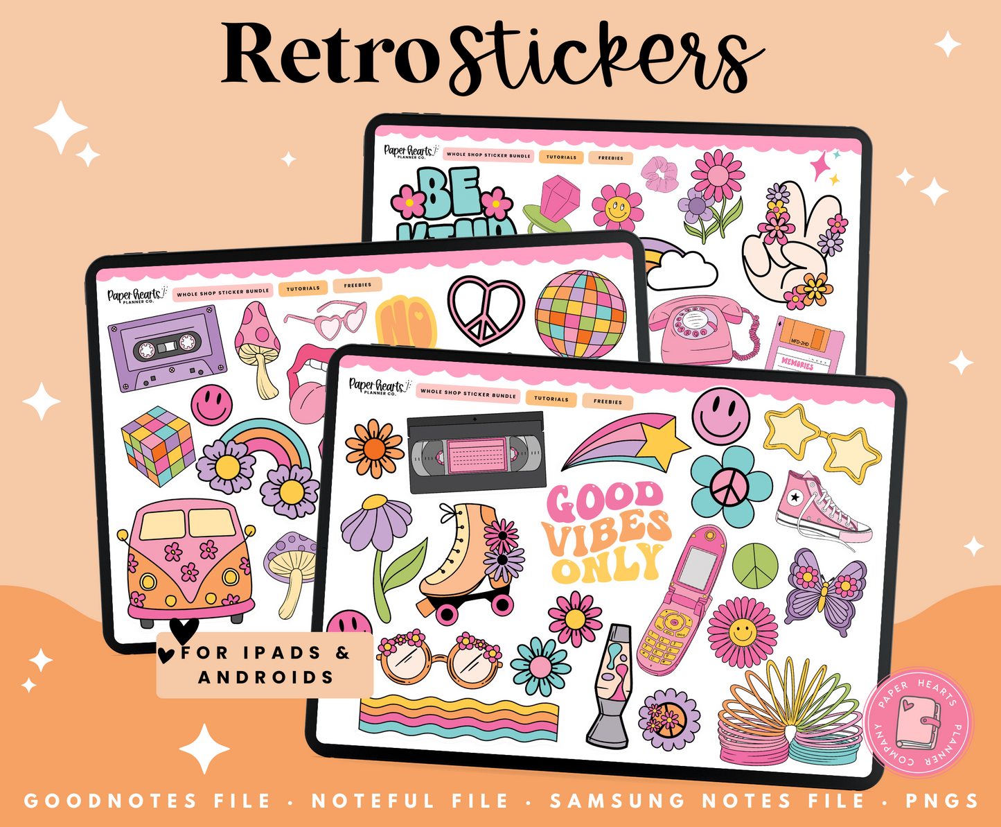 Retro Stickers