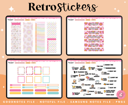 Retro Stickers