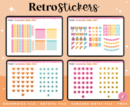 Retro Stickers