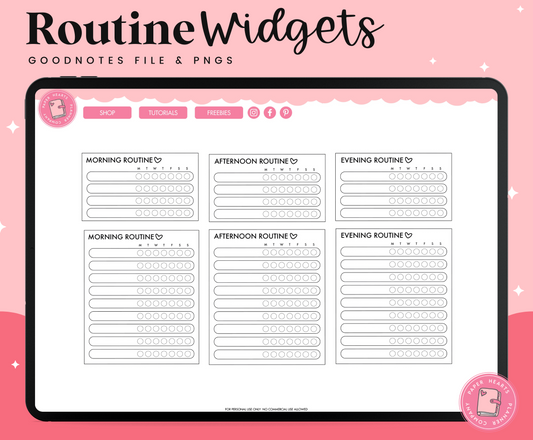 Routine Widgets