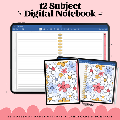 Daisy Flowers Notebooks