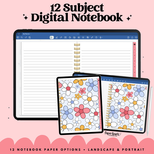 Daisy Flowers Notebooks