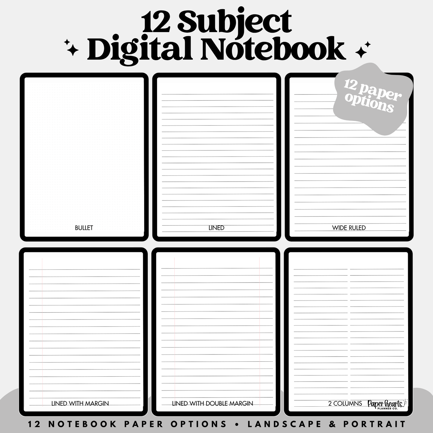 Spooky Movie Notebook