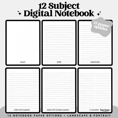Spooky Movie Notebook