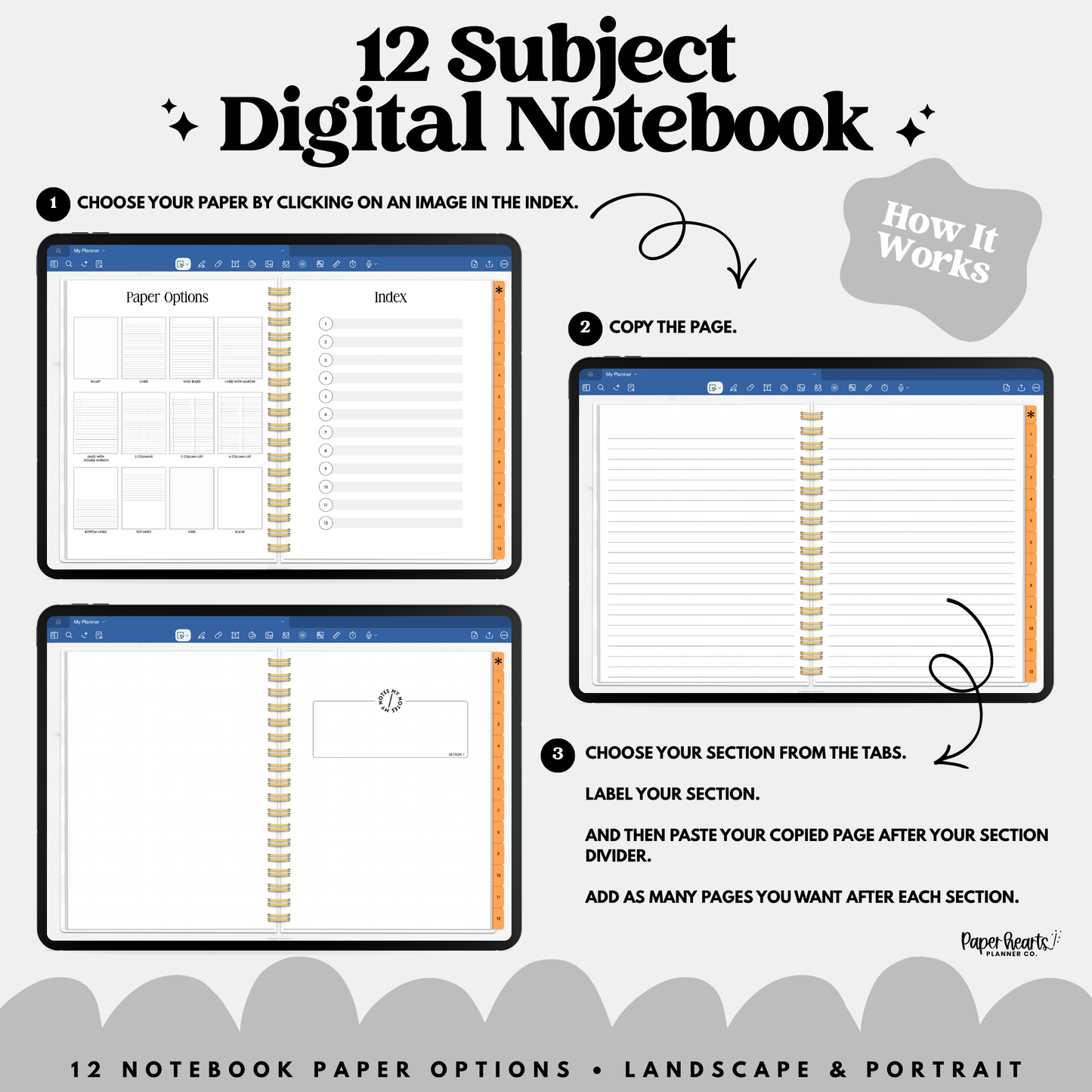 Spooky Movie Notebook