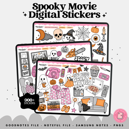 Spooky Movie Stickers