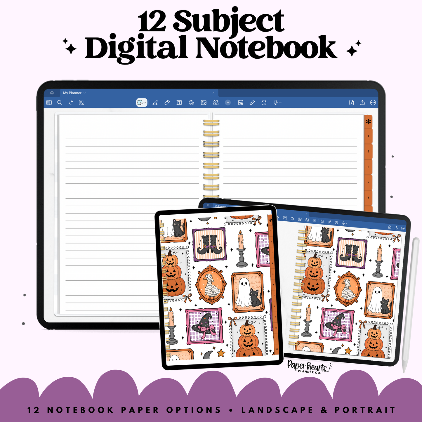 Spooky October Notebook