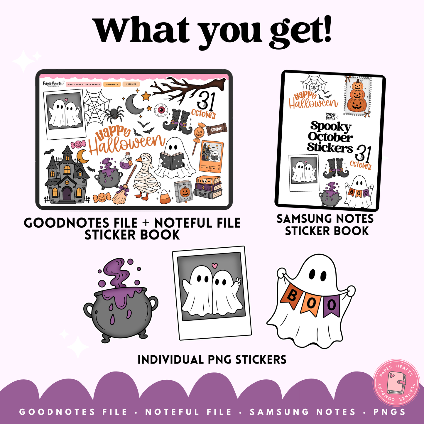 Spooky October Stickers